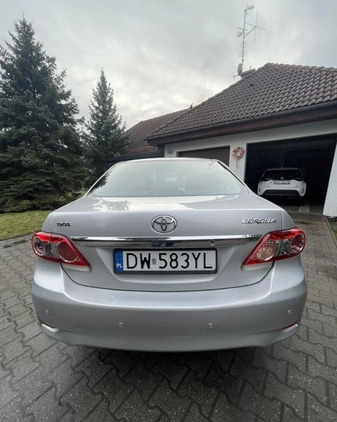 Toyota Corolla cena 25900 przebieg: 226000, rok produkcji 2011 z Wrocław małe 154